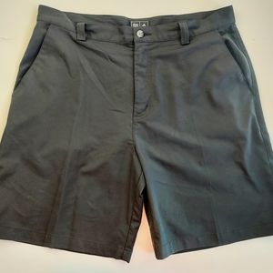 Mens Adidas Black Polyester Stretch 9" Inseam Golf Shorts Size 36" W/Pockets